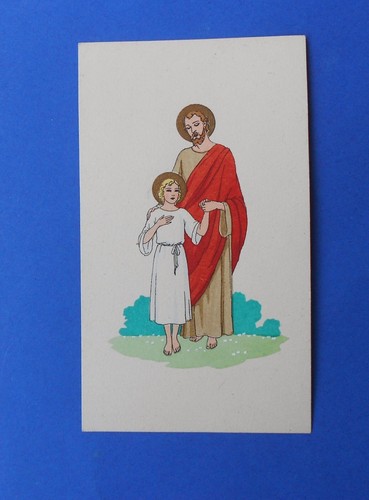 Santino holycard manufatto - santino,