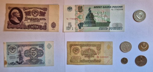 Russia monete banconote - russia,,