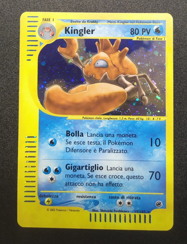 Kingler holo 165 expedition - 15/165,