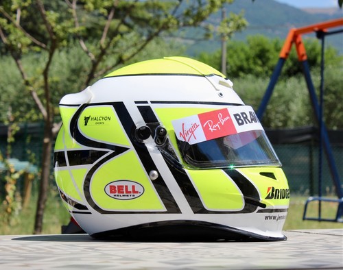 Helmet replica jenson - f1,