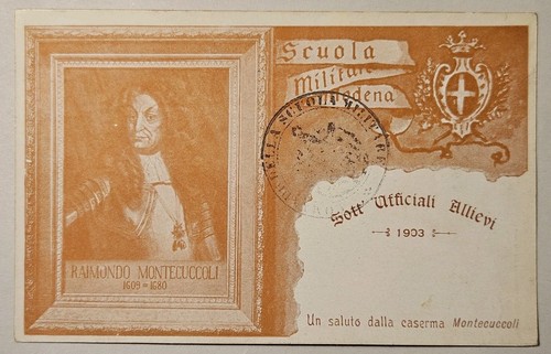 Cartolina militare scuola - -,