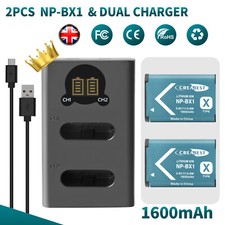 Batteria 2x NP-BX1 NPBX1 per