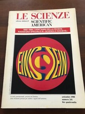 Le Scienze Ed IT di Scientific American n, 241 1988 i vent'anni della rivista