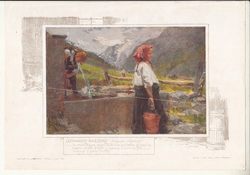 Antica stampa colori - stampa,