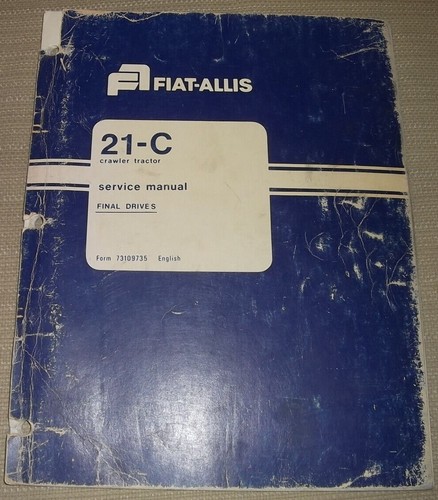 Fiat allis cingolato - fiat, 21-c
