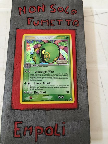 Pokemon cradily stamped - cradily,