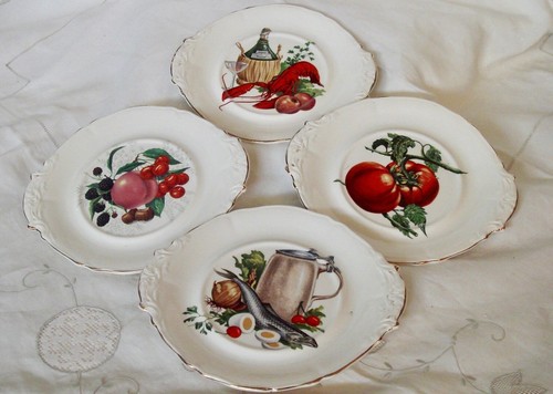 Set piattini porcellana - 4,