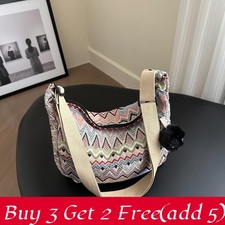 Borsa a tracolla in tela da