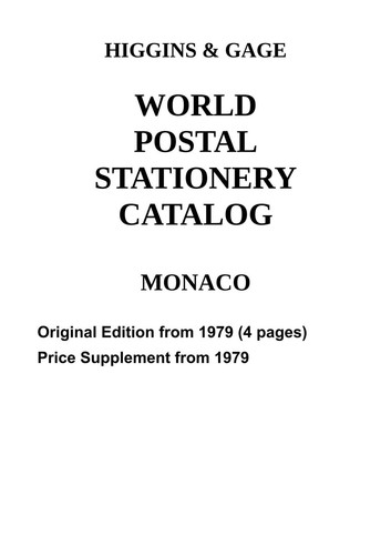 Higgins gage catalogo - &,