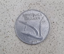 Moneta 10 Lire Repubblica