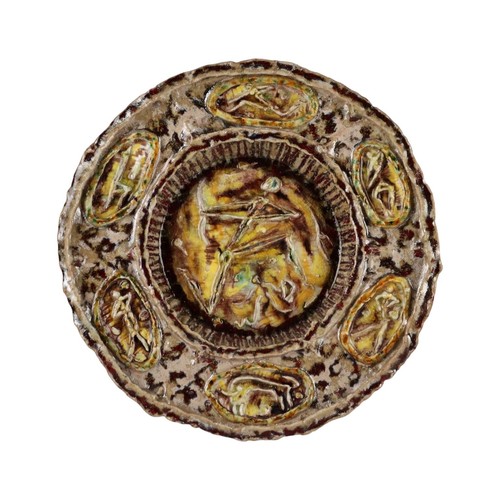 Piatto vintage maiolica carlo - vintage,