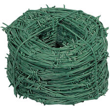 FILO SPINATO ZINCATO PLASTIFICATO VERDE RECINZIONE RETE METALLICA 100m VERDELOOK