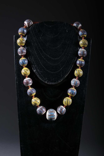 Collana perle terracotta - perle,