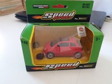Modellino MOTORAMA Speed Power FIAT 500 rossa 1/43 completa di scatola