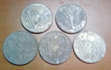 ITALIAN REPUBLIC LOT OF 5 10