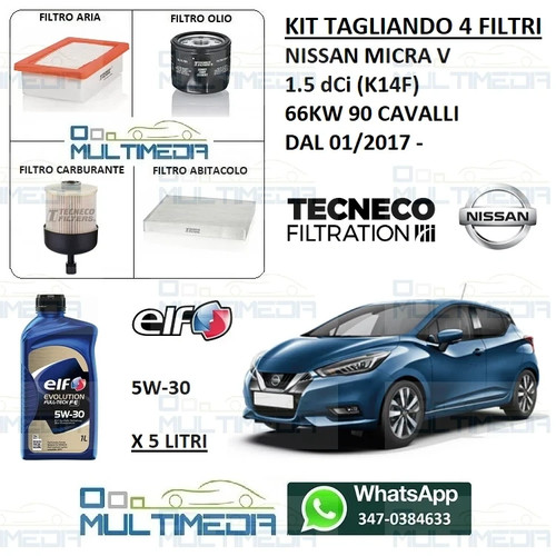 Kit tagliando filtri olio - kit, e