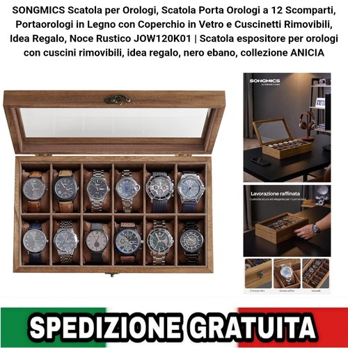 Scatola porta orologi - scatola, 12