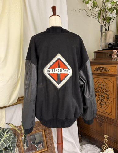 Giacca bomber vintage - , pelle
