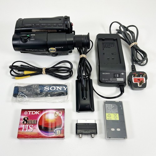 Videocamera vintage sony - videocamera,