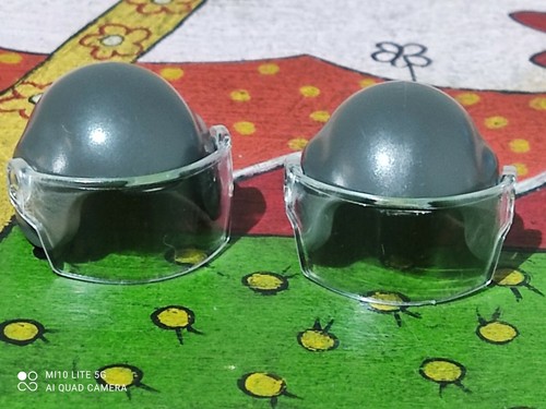 Playmobil caschi grigi - playmobil, x2