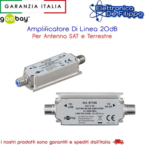 Amplificatore linea segnale - di,