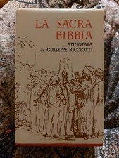 La Sacra Bibbia Annotata Da Giuseppe Ricciotti Salani 1968 q13