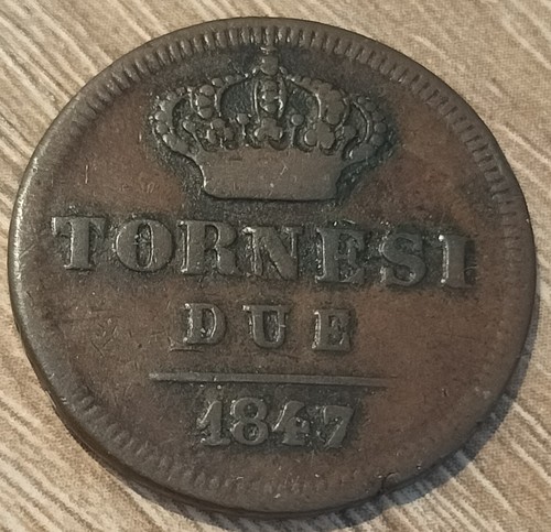 Tornesi 1847 regno delle - 2,