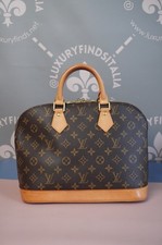 Louis Vuitton Borsa Alma PM Come Nuova Monogram Marrone e Beige Con Lucchetto