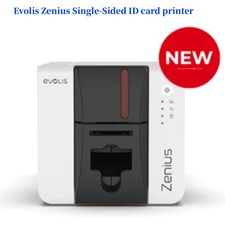 Evolis Zenius 2 stampante per carte d'identità singolo lato stampante per foto PVC nastro a colori
