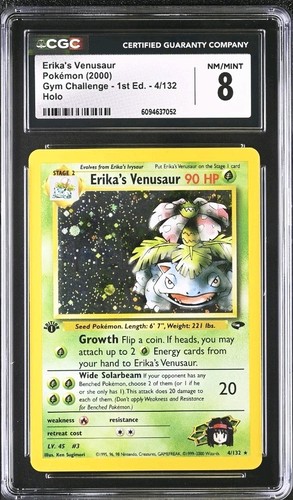 Erika venusaur edizione - venusaur,