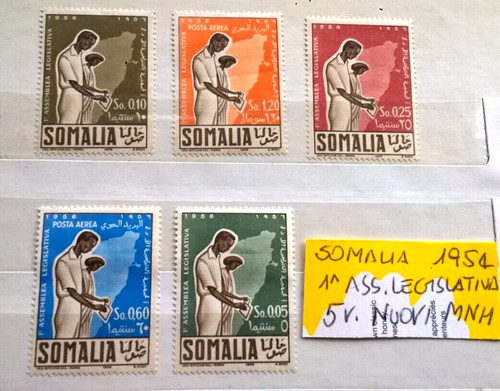 Somalia afis 1954 - 1954,