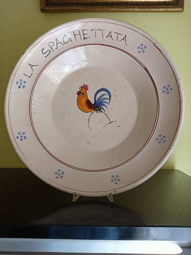 Grande piatto fondo pugliese - piatto,