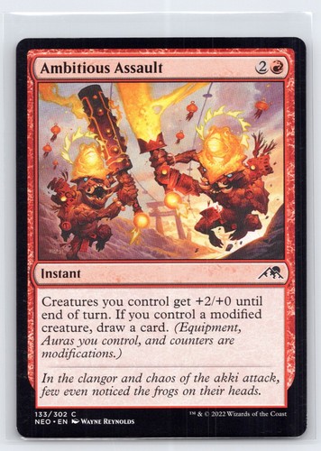 Mtg assalto ambizioso - nm,