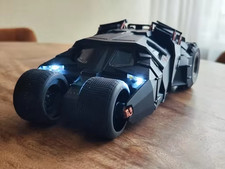 Modellino auto in lega 1:18 Batmobile Tumbler pressofuso - suono e luce regalo veicolo giocattolo