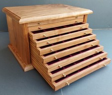 monetiere in ciliegio massello