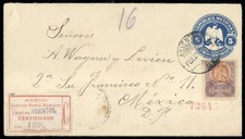 1899, Messico, U 51 e altri, lettera - 2714494