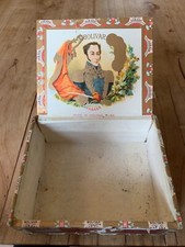 SIGARI-SCATOLA IN LEGNO- VUOTA-BOLIVAR-HABANOS-CUBA