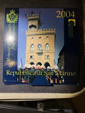 San Marino Kit Monete Euro 2004 Con Argento. Perfetta In Blister Originale