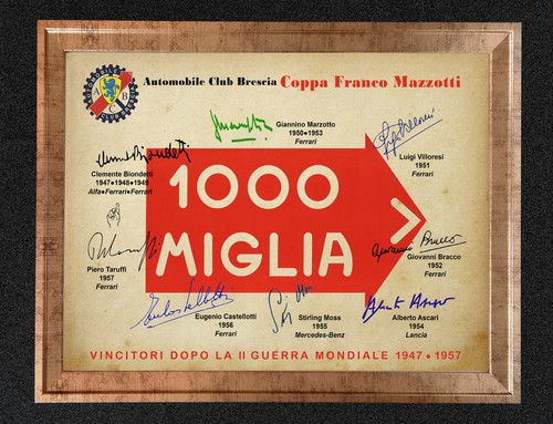 Cuadro mille miglia - miglia,