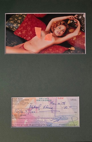 Belinda carlisle firmato 20x30 - carlisle,