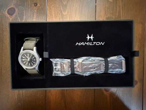 Hamilton khaki hand - khaki,