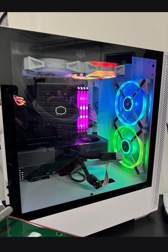 Computer gaming desktop - computer,