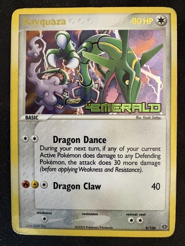 2005 pokemon emerald 9 - ex, #9