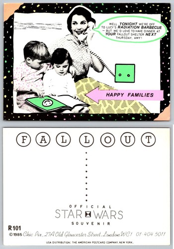 Cartolina fallout 1985 star - fallout,