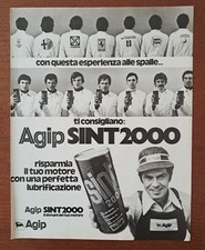 Pubblicità Olio Agip Sint 2000 (1975)