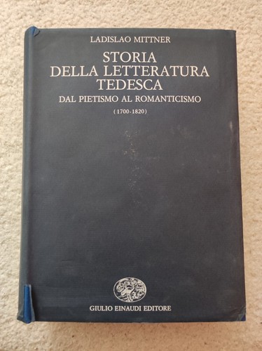 Ladislao mittner storia della - ladislao,