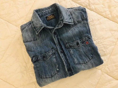 Camicia jeans replay denim - jeans,