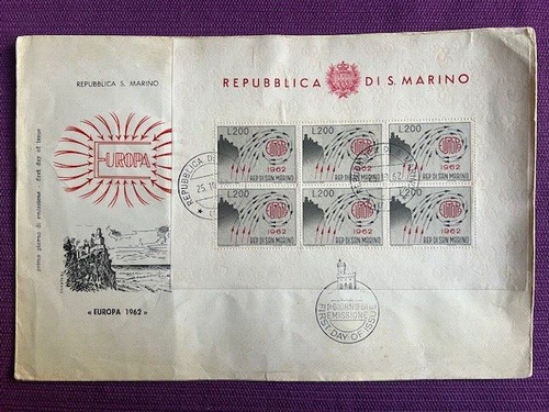 San marino 1962 - 1962, fdc