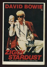 cartolina d'epoca originale postcard DAVID BOWIE in Ziggy Stardust 