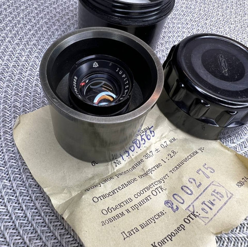 Lens jupiter ussr 35mm 8 - lens, 12